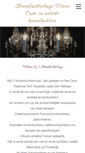 Mobile Screenshot of kroonluchterhuys-wenro.com